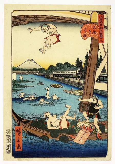 く*@様 純金絵画アートシリーズコレクション　「見返り美人」浮世絵　逸品 K24 浮島・玲那」 2024年_50×50cm 亜麻布・岩絵具・膠・墨・金銀泥